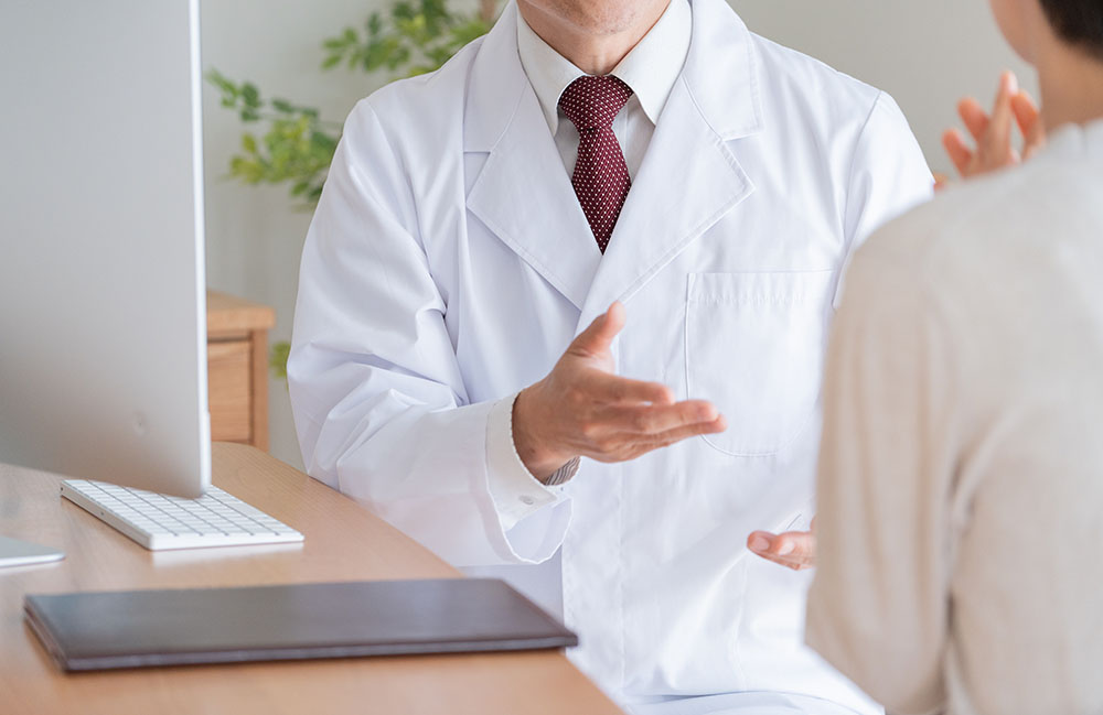 woman having consultation at the office